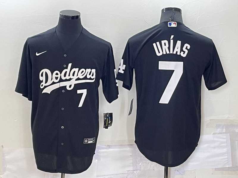 Dodgers 7 Julio Urias Black Nike Turn Back The Clock Cool Base Jersey,We sell and wholesale Dodgers 7 Julio Urias Black Nike Turn Back The Clock Cool Base Jersey on line form chian!